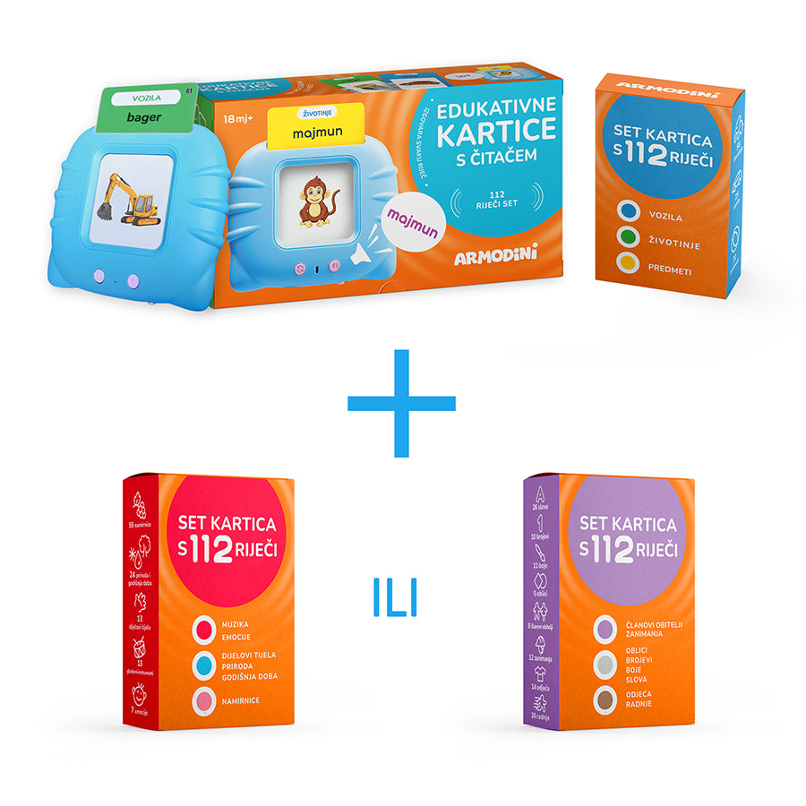 Prošireni komplet: 224 riječi